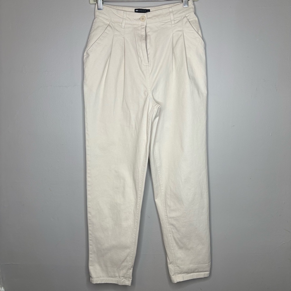 ASOS DESIGN Petite chino pants in stone
